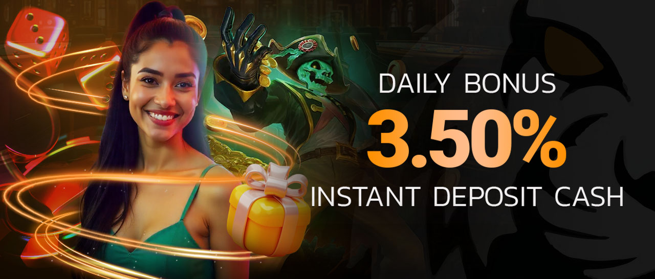 7C777 - Bangladesh's Finest Live Casino & Betting 8 Enjoy 3.50% Bonus with Every Deposit